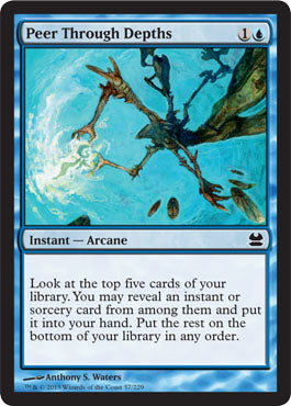 Peer Through Depths (Modern Masters) Near Mint