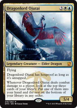 Dragonlord Ojutai (Dragons of Tarkir) Near Mint