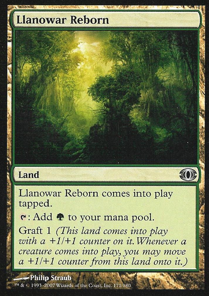 Llanowar Reborn (Futuresight) Medium Play