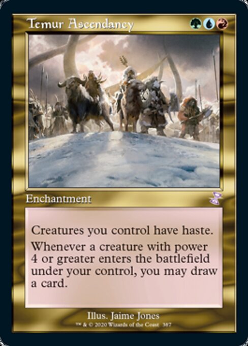 Temur Ascendancy (Time Spiral Remastered) Near Mint