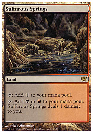 Sulfurous Springs (9th Edition) Light Play Foil