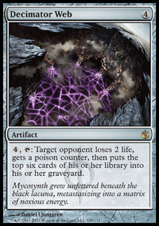 Decimator Web (Mirrodin Besieged) Light Play