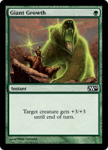 Giant Growth (Magic 2010 Core Set) Heavy Play