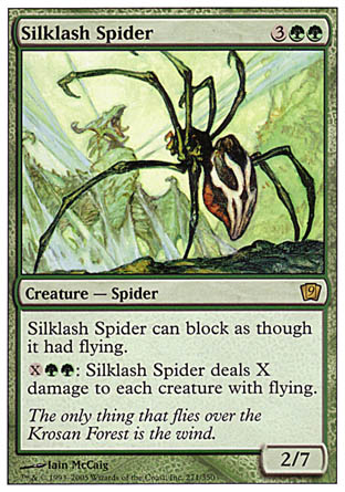 Silklash Spider (9th Edition) Medium Play Foil