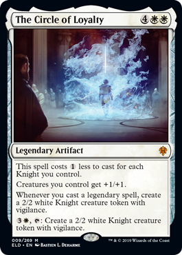 The Circle of Loyalty (Throne of Eldraine) Near Mint Foil