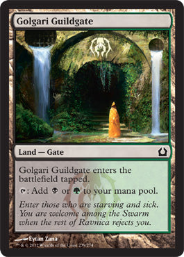 Golgari Guildgate (Return to Ravnica) Medium Play
