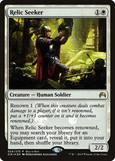 Relic Seeker (Promos: Buy-A-Box) Near Mint Foil