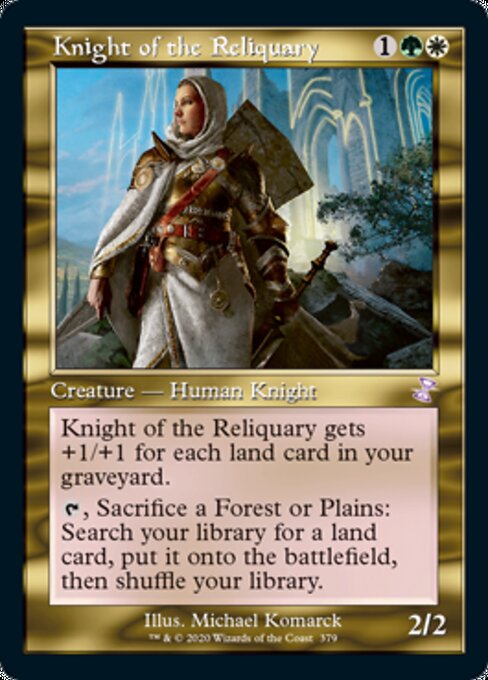 Knight of the Reliquary (Time Spiral Remastered) Near Mint