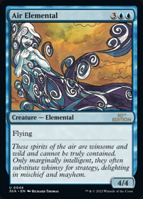 Air Elemental (30th Anniversary Edition) Near Mint