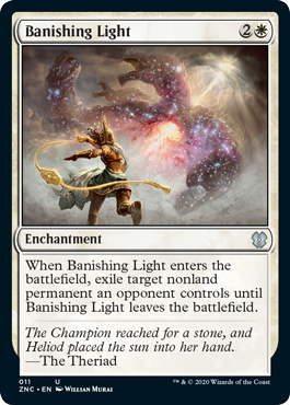 Banishing Light (Commander 2020 Zendikar Rising) Near Mint