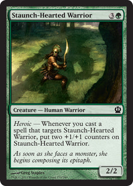 Staunch-Hearted Warrior (Theros) Near Mint