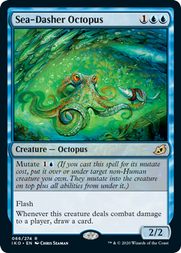 Sea-Dasher Octopus (Ikoria: Lair of Behemoths) Near Mint
