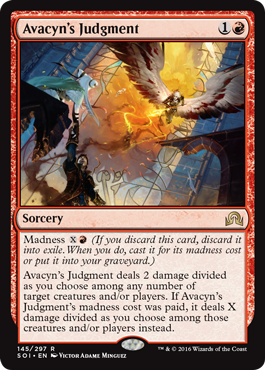 Avacyn's Judgment (Shadows Over Innistrad) Medium Play