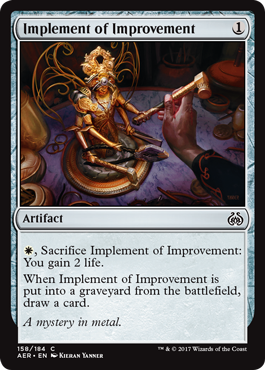 Implement of Improvement (Aether Revolt) Medium Play Foil