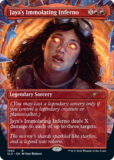 Jaya's Immolating Inferno (Secret Lair) Near Mint Foil