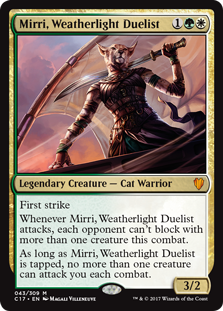 Mirri, Weatherlight Duelist (Commander 2017) Near Mint Foil