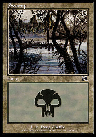 Swamp (340) (Onslaught) Medium Play