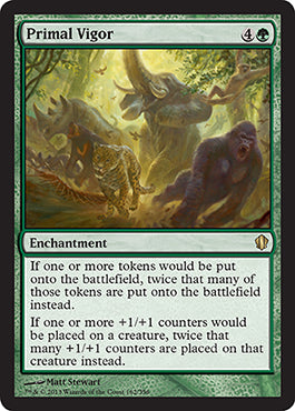 Primal Vigor (Commander 2013 Edition) Heavy Play