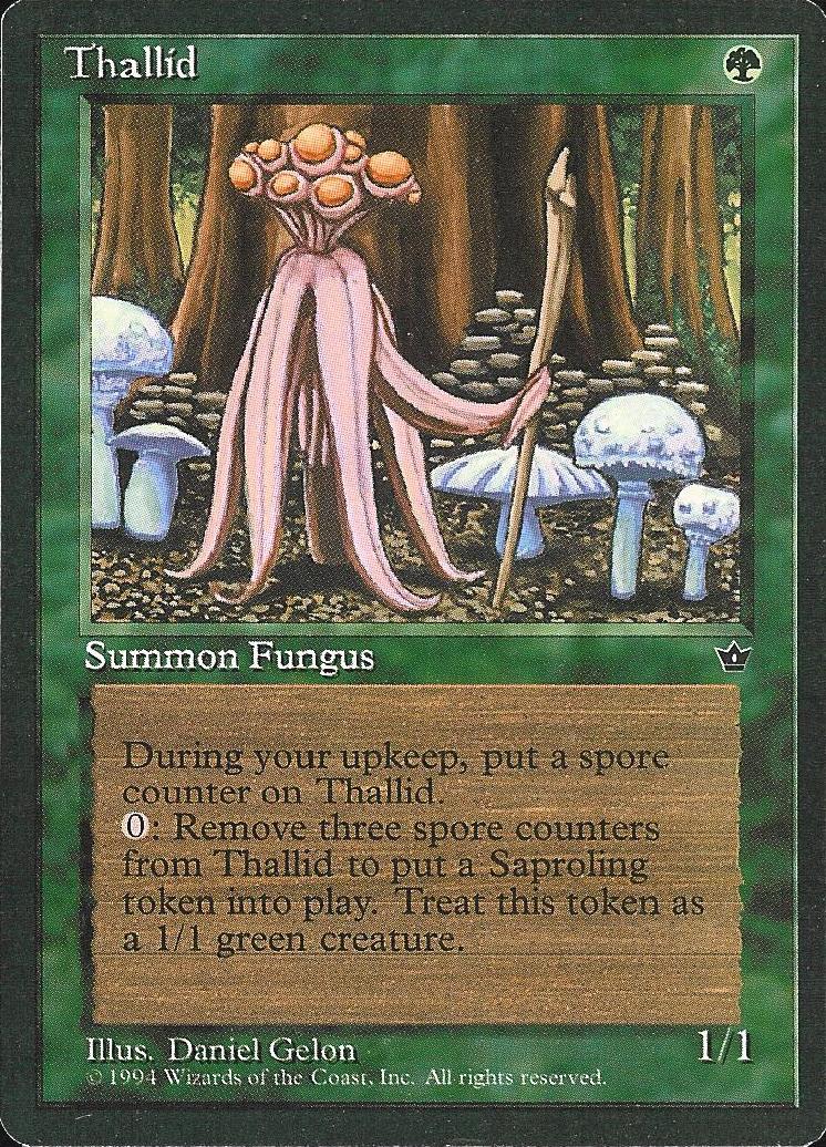 Thallid (2) (Fallen Empires) Medium Play