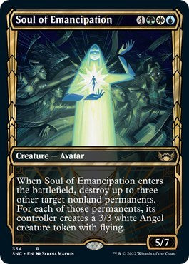 Soul of Emancipation (Showcase) (Streets of New Capenna) Near Mint