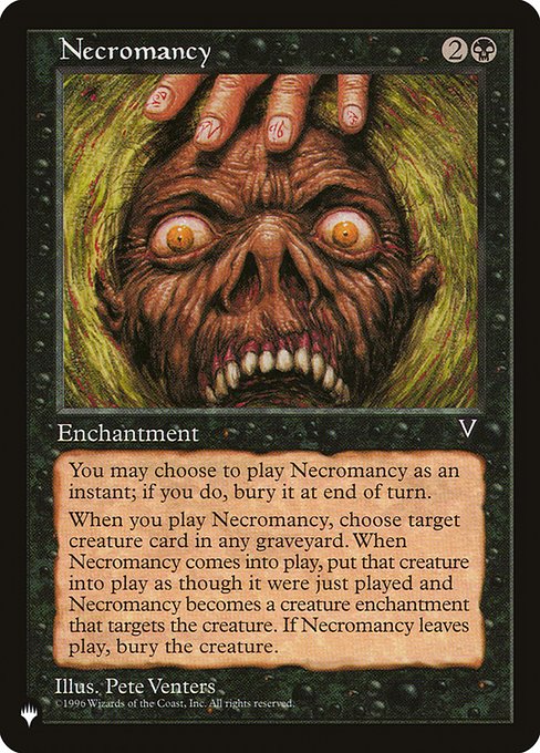 Necromancy (The List) Near Mint