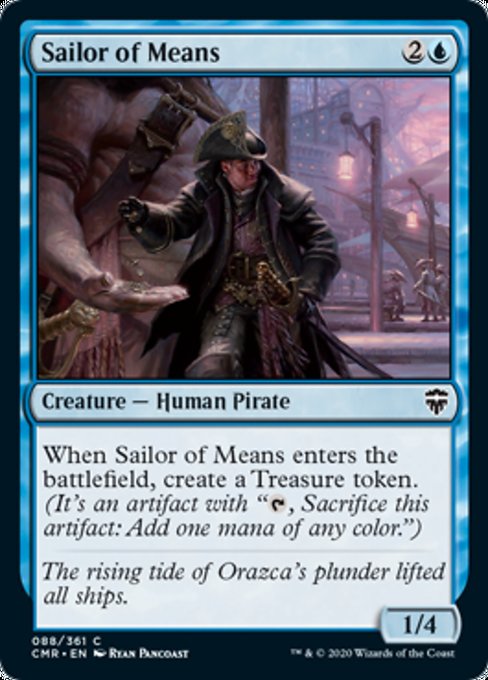 Sailor of Means (Commander Legends) Near Mint Foil