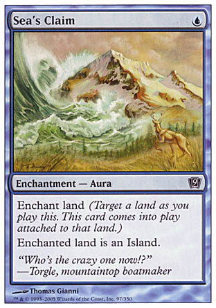 Sea's Claim (9th Edition) Medium Play