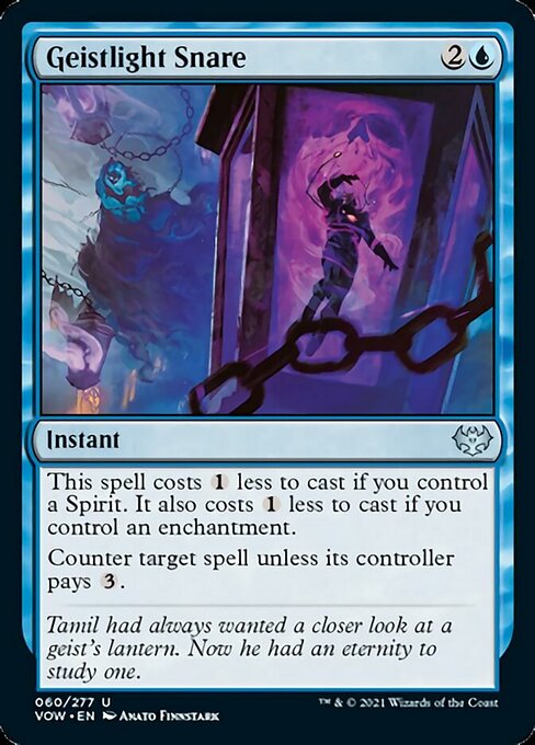 Geistlight Snare (Innistrad: Crimson Vow) Near Mint Foil