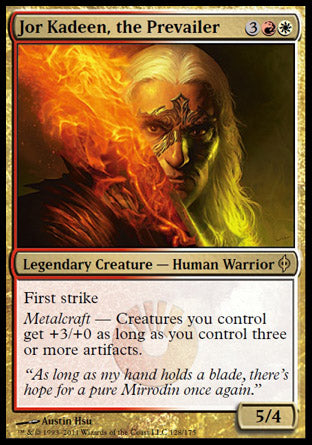 Jor Kadeen, the Prevailer (New Phyrexia) Light Play
