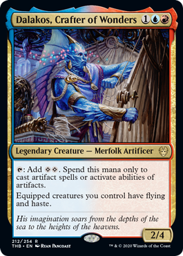 Dalakos, Crafter of Wonders (Theros Beyond Death) Light Play