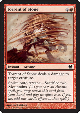 Torrent of Stone (Modern Masters) Near Mint Foil