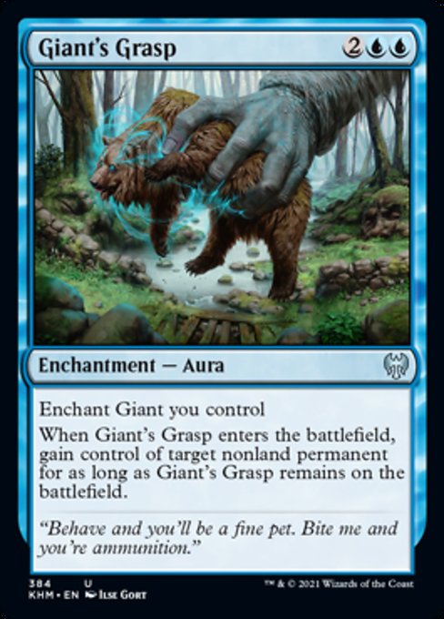 Giant's Grasp (Kaldheim) Near Mint
