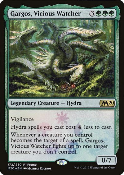 Gargos, Vicious Watcher (Promos: Media) Near Mint Foil