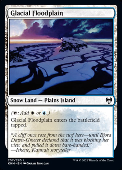 Glacial Floodplain (Kaldheim) Near Mint