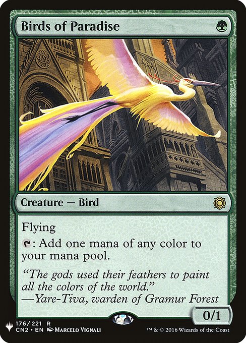 Birds of Paradise (Mystery Booster) Near Mint