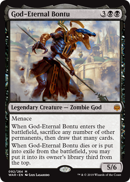 God-Eternal Bontu (War of the Spark) Near Mint