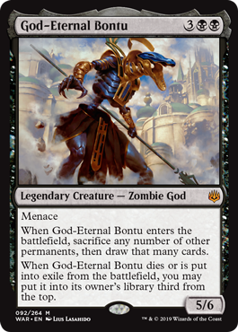 God-Eternal Bontu (War of the Spark) Light Play