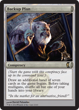 Backup Plan (Conspiracy) Medium Play Foil
