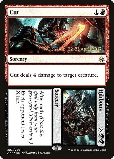 Cut // Ribbons (Promos: Prerelease Cards) Near Mint Foil