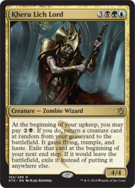 Kheru Lich Lord (Khans of Tarkir) Medium Play