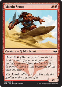 Mardu Scout (Fate Reforged) Near Mint