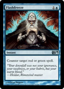Flashfreeze (Magic 2010 Core Set) Medium Play