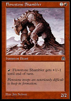 Flowstone Shambler (Stronghold) Near Mint