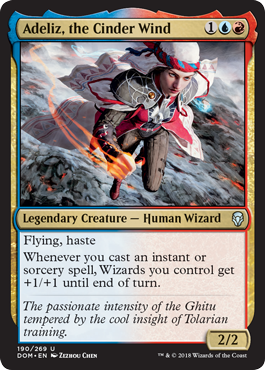 Adeliz, the Cinder Wind (Dominaria) Medium Play