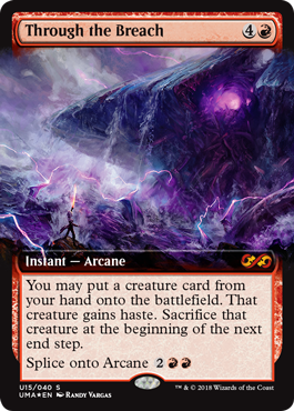 Through the Breach (Ultimate Box Toppers) Near Mint Foil