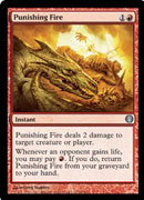 Punishing Fire (Duel Decks: Knights vs Dragons) Medium Play