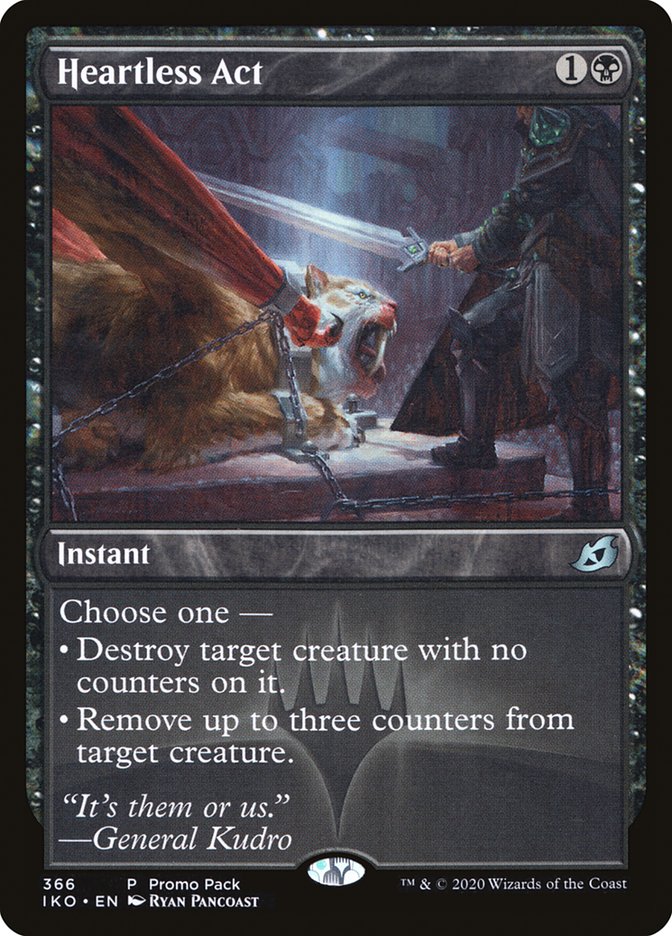 Heartless Act (Promo Pack) Near Mint Foil