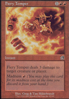 Fiery Temper (Torment) Medium Play