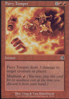 Fiery Temper (Torment) Near Mint