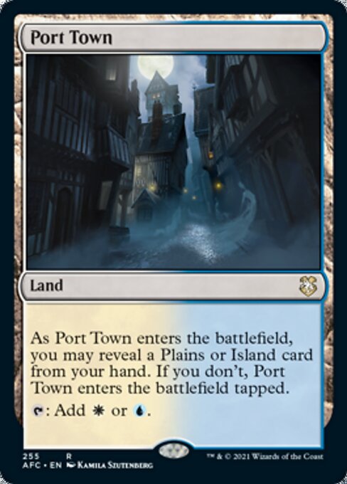 Port Town (Commander 2021 Forgotten Realms) Near Mint